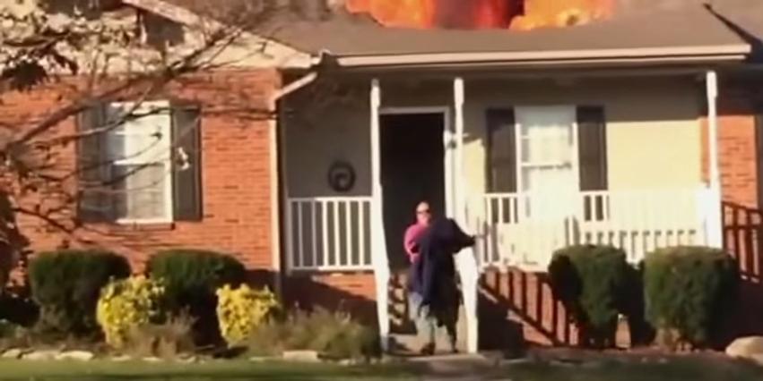 héroe anónimo salva a un perro de morir en un incendio héroe anónimo salva a un perro de morir en un incendio