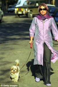 No puedes pasear a tu perro en Irán