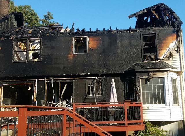Incendio en una casa de Connecticut