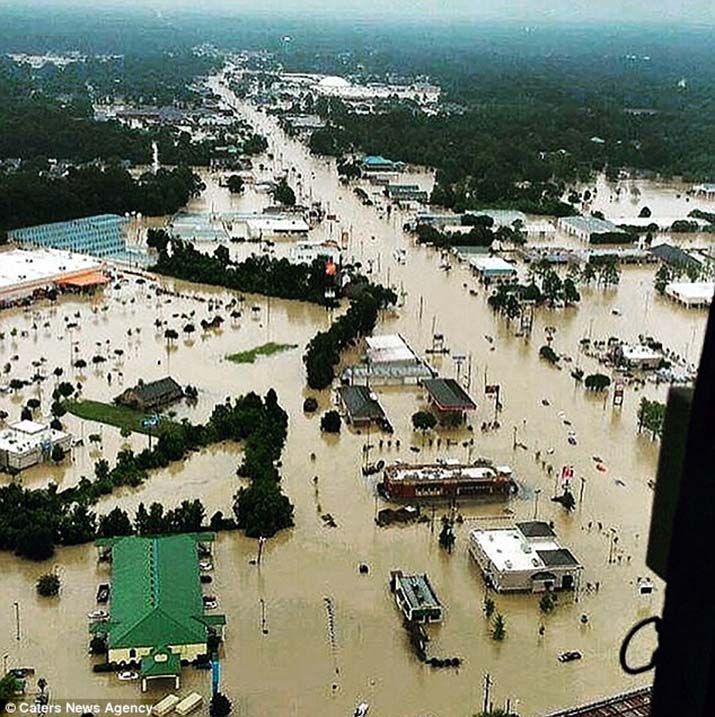Inundaciones en Louisiana