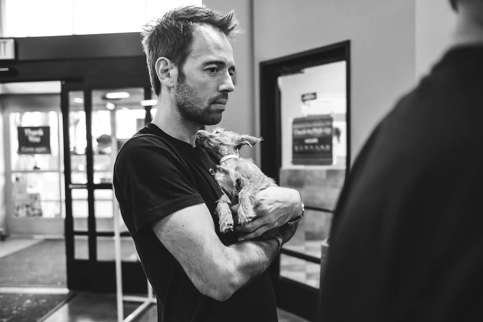 Salvaron la vida de un perro