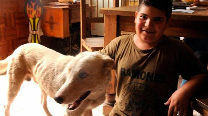 Mauco y Rocco Niño de 9 años salvó a un perro