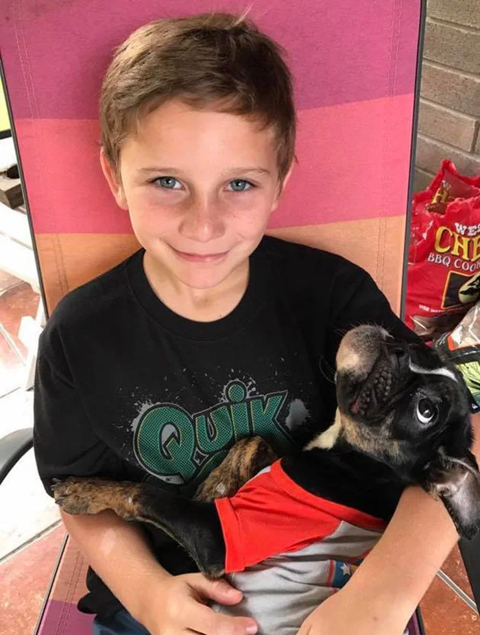 Sophie es muy amigable