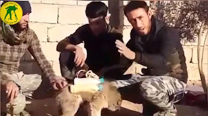 Cinturón suicida explosivo El grupo ISIS cada vez es mas extremistas