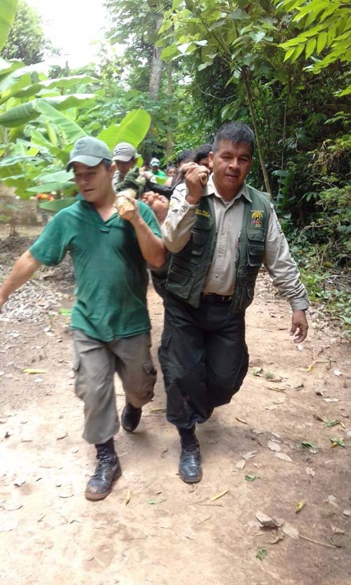Turista chileno perdido en el Amazonas