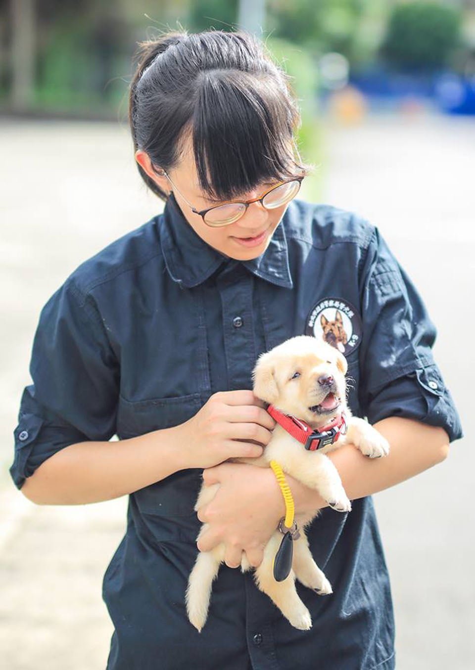 Cachorro de la policía