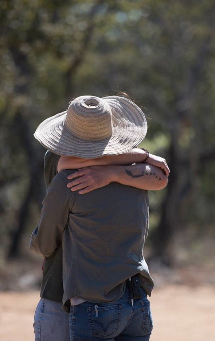 José y Liso Los miembros del santuario se encuentran muy tristes