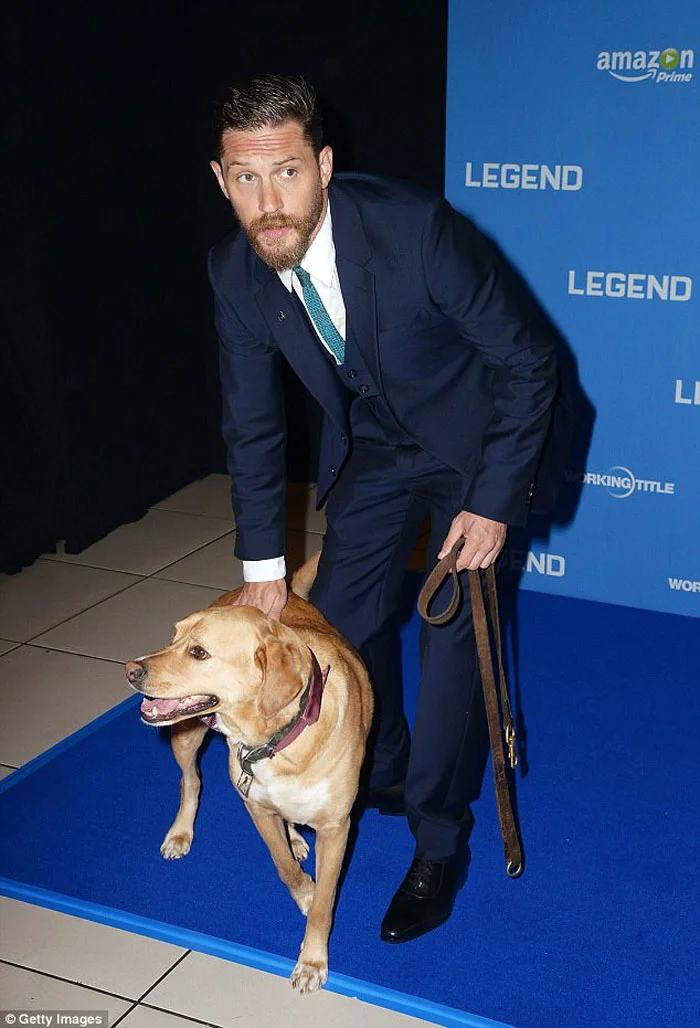 Tom Hardy y Woody Woody era toda una celebridad