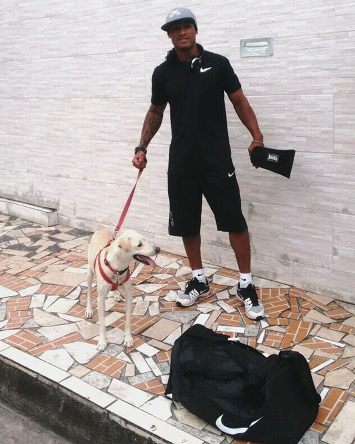 Heinze y su perro Heinze y su perro