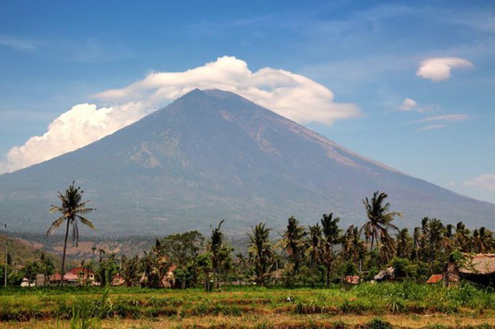 Volcán Mount Agung Volcán Mount Agung