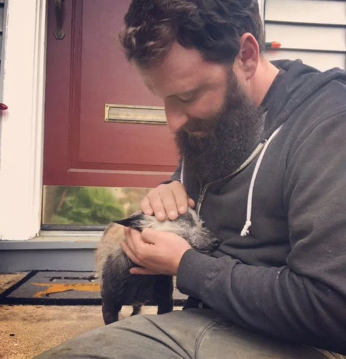 Phil y su padre humano