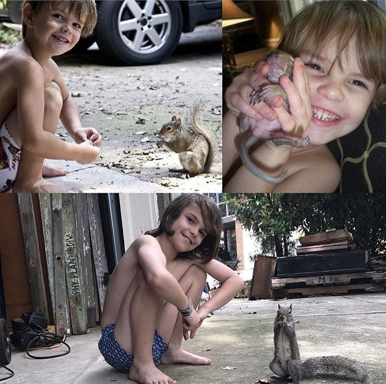 Bella y niño Bella y niño