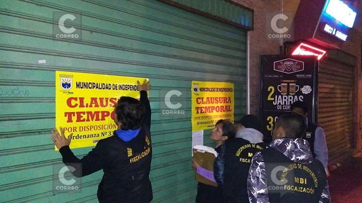 Chifa clausurado