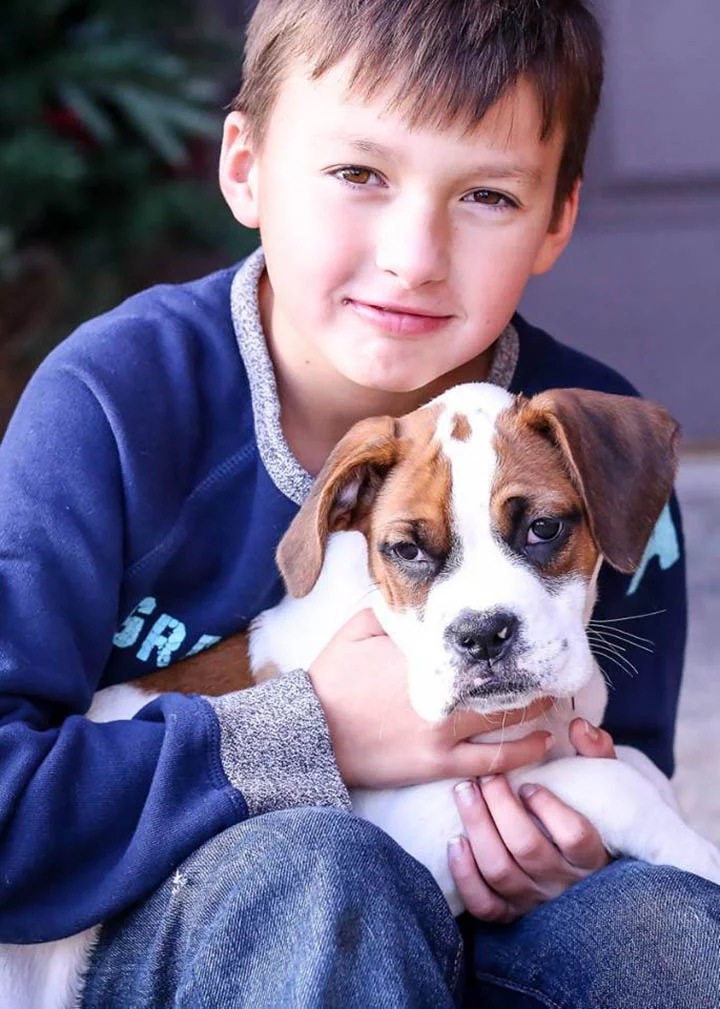 Lexi y su hermano Lexi y su hermano