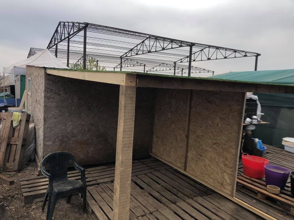 Recinto para perros