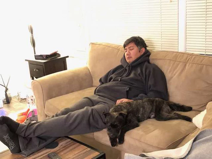 Toby y su papá