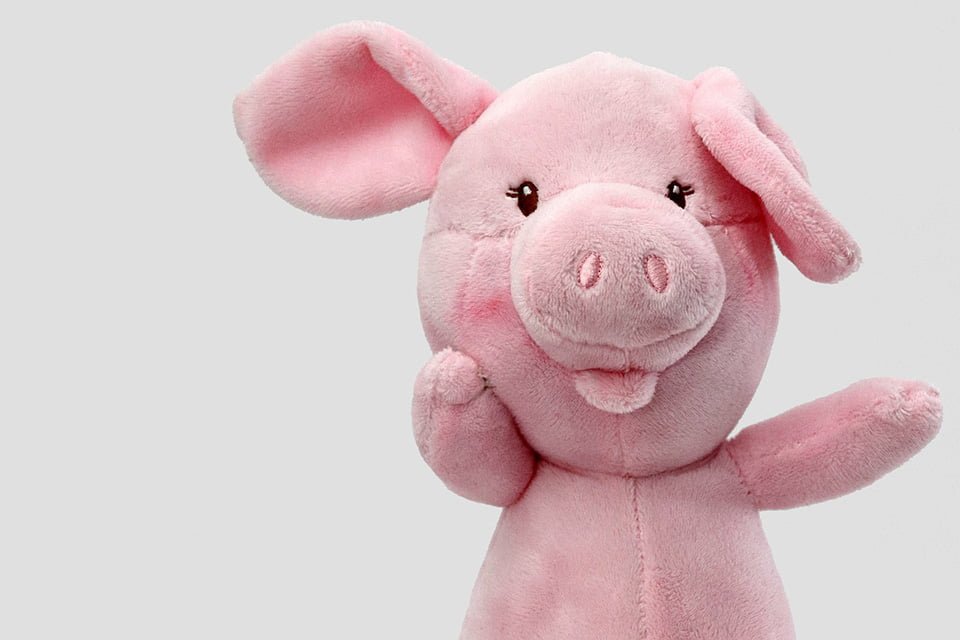 Cerdo de peluche Cerdo de peluche