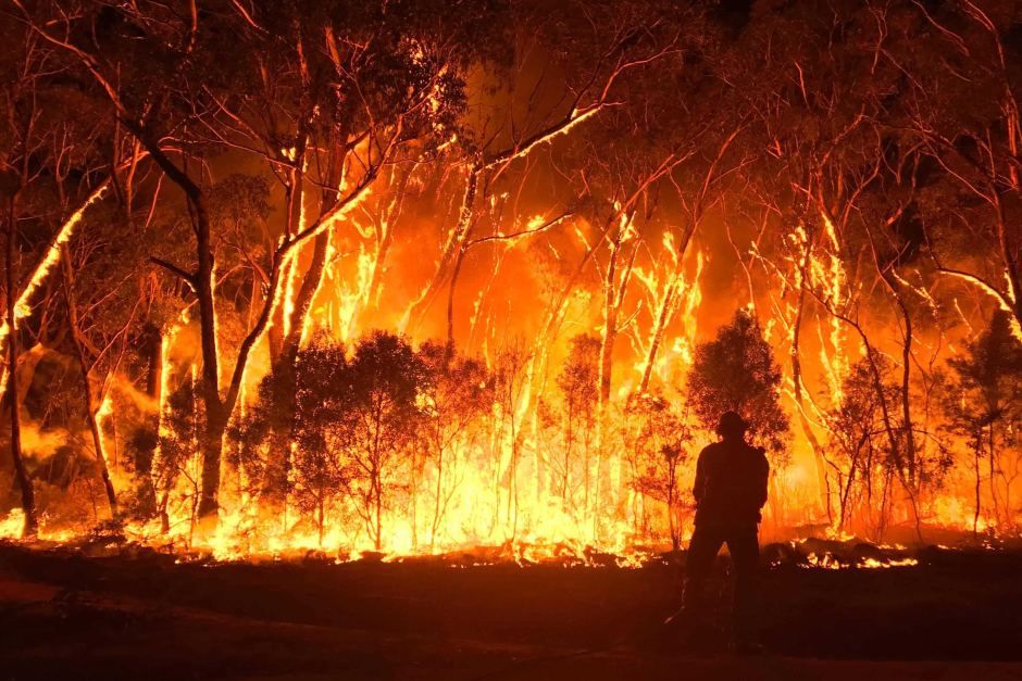 Incendio forestal Australia