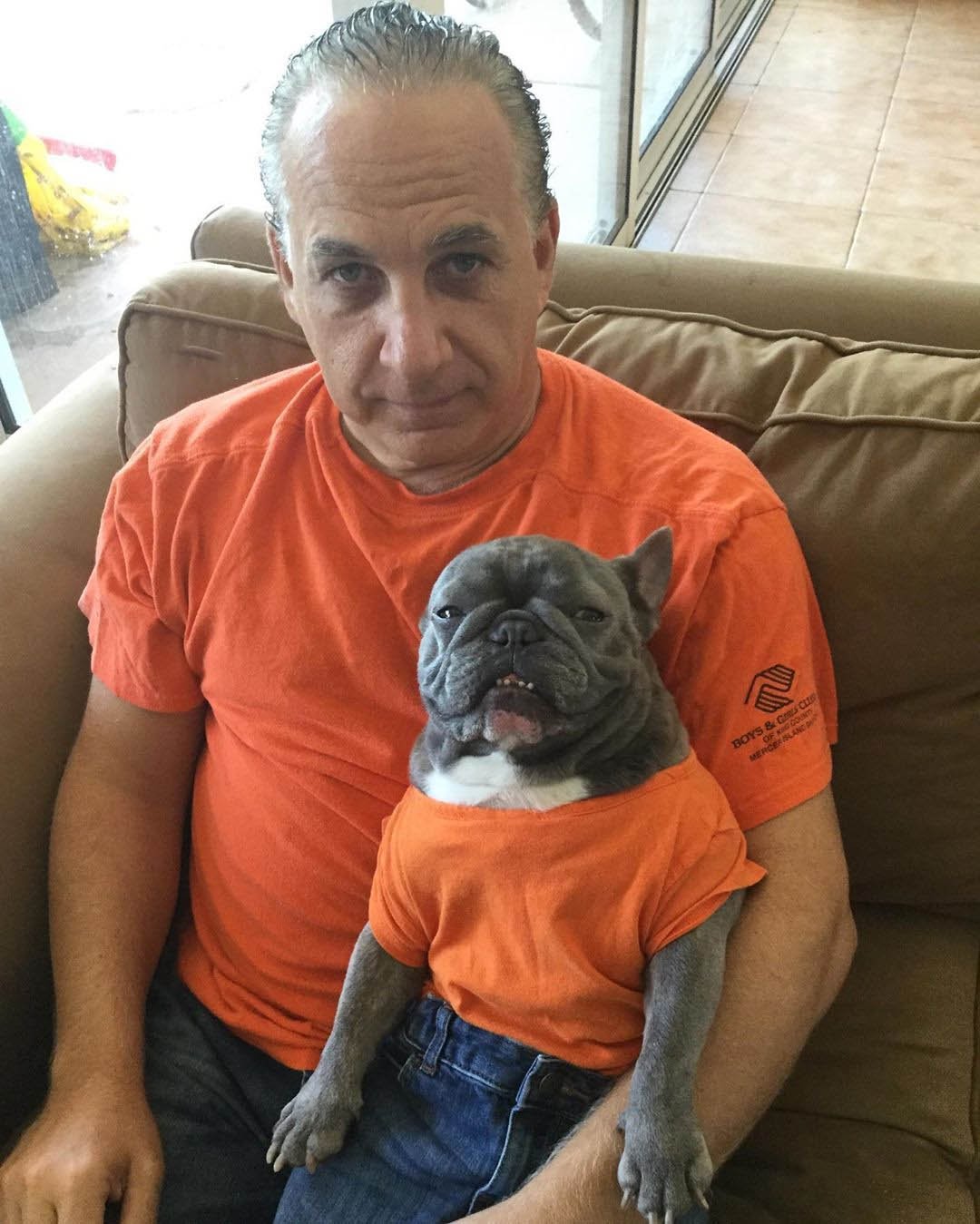 Pequeño bulldog francés adora comer los bocadillos como lo hace papá 11 Bluenjy y su padre