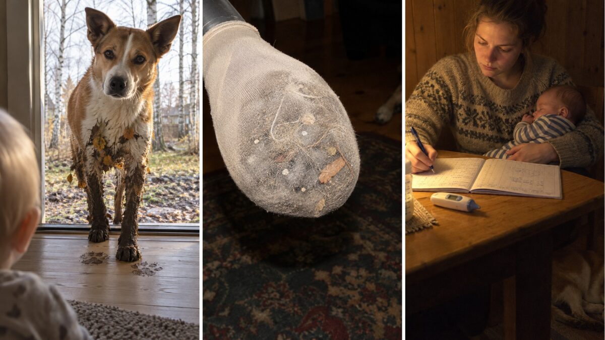 En Finlandia, los bebés que menos se enfermaron tenían el perro que menos paraba en casa 1 En Finlandia, los bebés que menos se enfermaron tenían el perro que menos paraba en casa
