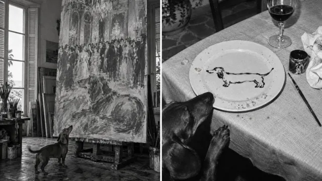 El perro salchicha que llegó de visita a casa de Picasso y terminó en sus Meninas