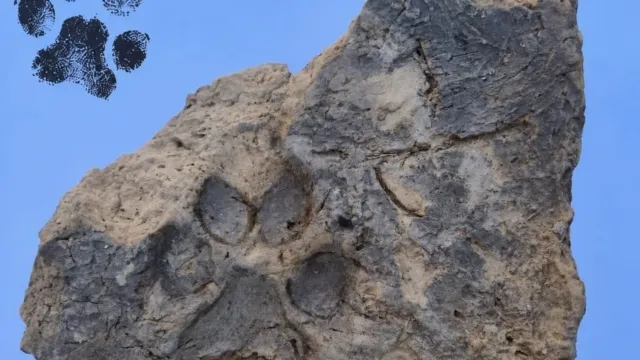 Un perro pisó un ladrillo fresco hace 4.000 años, y después todo el poblado ardió