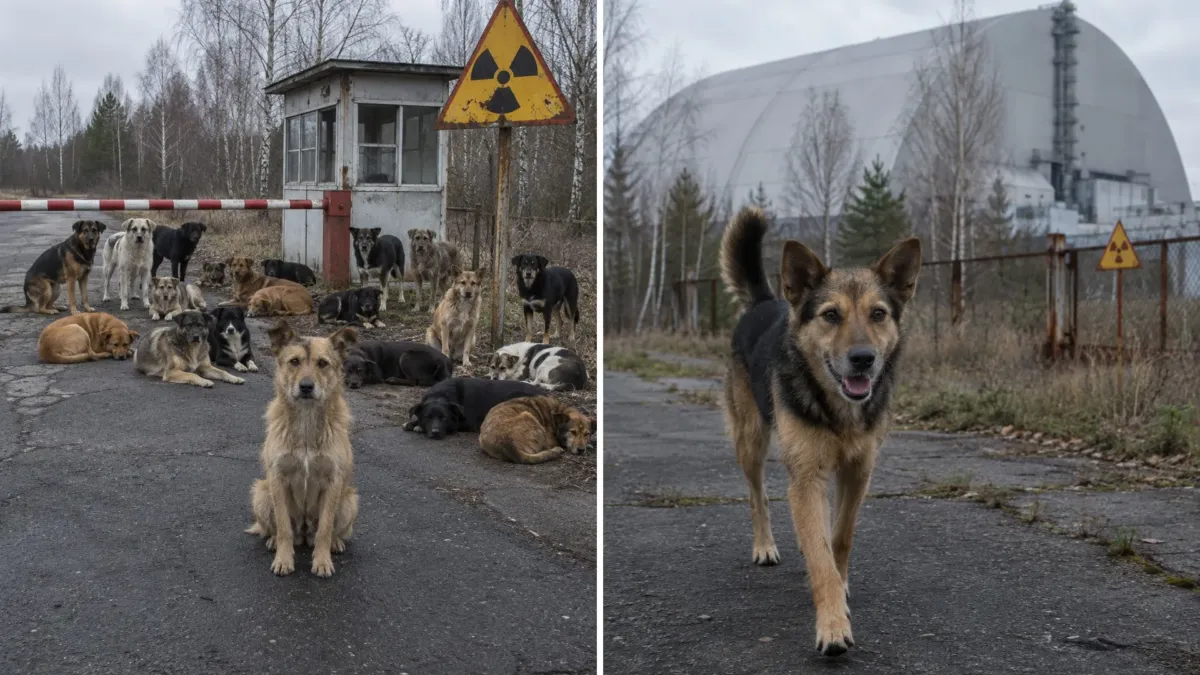 Los perros que viven hoy en Chernóbil son genéticamente distintos: lo que revelaron 302 muestras de sangre