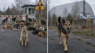 perros de chernobil geneticamente distintos hero
